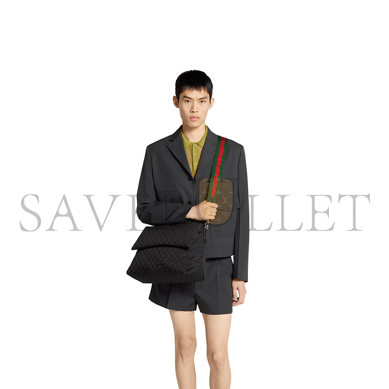 G*u*i medium gg crossbody bag with web 821616 (36*25*12cm)